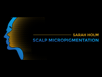 Sarah Holm    Scalp MicroPigmentation logo design by aldesign