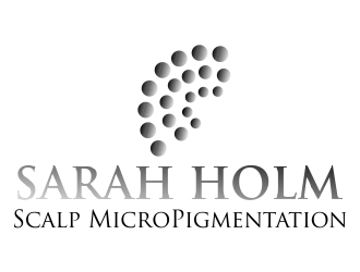 Sarah Holm    Scalp MicroPigmentation logo design by ElonStark