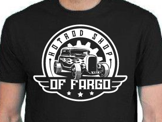 Hot Rod Shop of Fargo logo design by schiena
