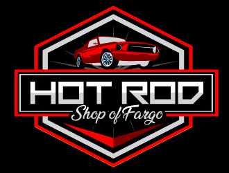Hot Rod Shop of Fargo logo design by firstmove