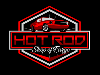 Hot Rod Shop of Fargo logo design by firstmove