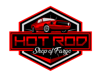 Hot Rod Shop of Fargo logo design by firstmove