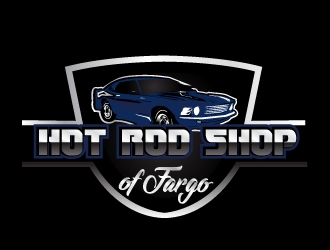 Hot Rod Shop of Fargo logo design by samuraiXcreations
