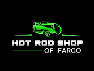Hot Rod Shop of Fargo logo design by Arrs
