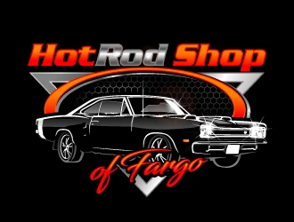 Hot Rod Shop of Fargo logo design by aRBy