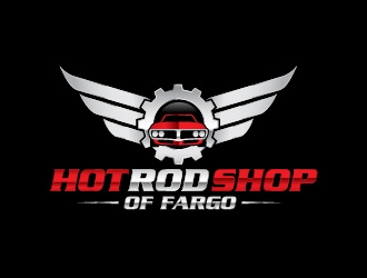 Hot Rod Shop of Fargo logo design by usef44