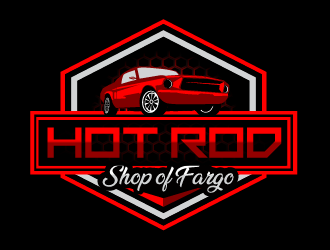Hot Rod Shop of Fargo logo design by firstmove