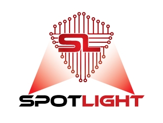 Spotlight logo design by usashi