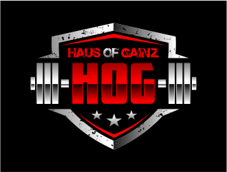 Haus Of Gainz logo design by cintoko