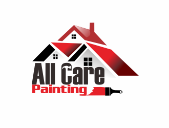 All Care Painting logo design by bosbejo