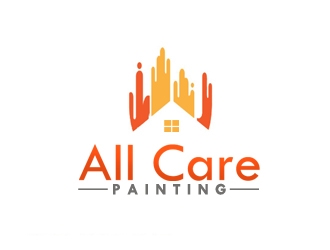 All Care Painting logo design by nikkl