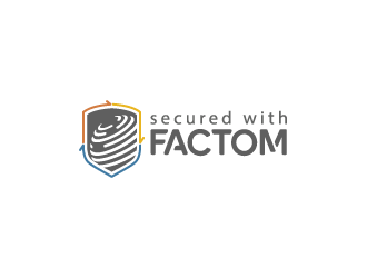 Factom logo design by hwkomp
