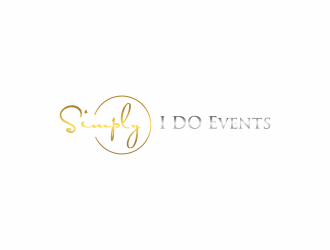 Simply I DO Events logo design by ammad