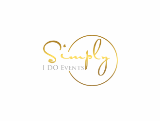 Simply I DO Events logo design by ammad