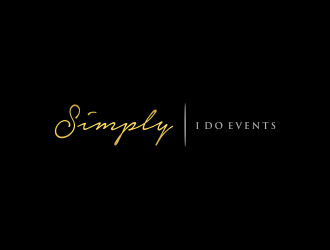 Simply I DO Events logo design by ammad