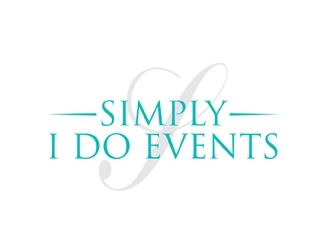 Simply I DO Events logo design by MAXR