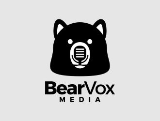 BearVox media logo design by nDmB