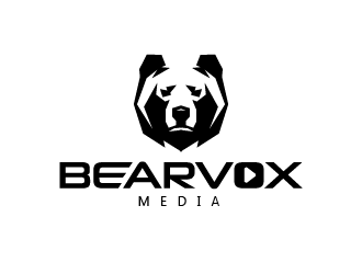 BearVox media logo design by prodesign