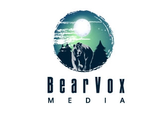 BearVox media logo design by AYATA