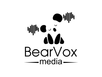 BearVox media logo design by qqdesigns