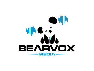 BearVox media logo design by qqdesigns