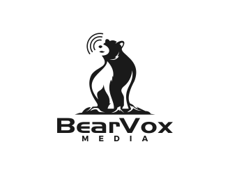 BearVox media logo design by SmartTaste