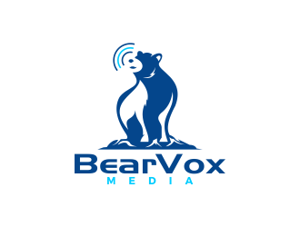 BearVox media logo design by SmartTaste