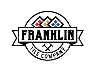 Franklin Tile Company logo design by jishu