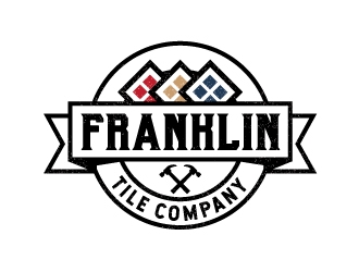 Franklin Tile Company logo design by jishu