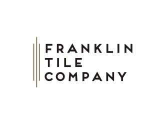 Franklin Tile Company logo design by EkoBooM