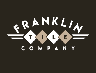 Franklin Tile Company logo design by jaize