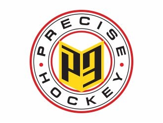 P3 Sports - Precise Hockey logo design by 48art