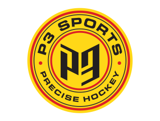 P3 Sports - Precise Hockey logo design by cintoko