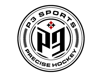 P3 Sports - Precise Hockey logo design by torresace