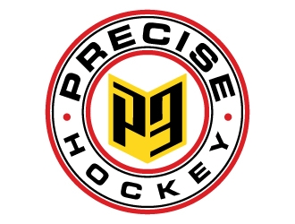 P3 Sports - Precise Hockey logo design by jaize