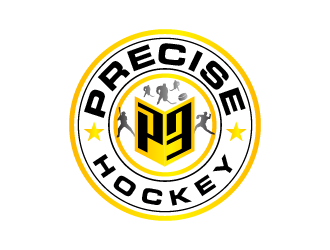 P3 Sports - Precise Hockey logo design by firstmove