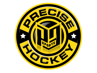 P3 Sports - Precise Hockey logo design by schiena