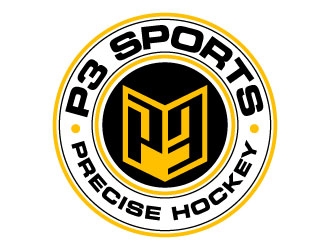 P3 Sports - Precise Hockey logo design by J0s3Ph
