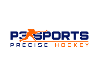 P3 Sports - Precise Hockey logo design by Akli