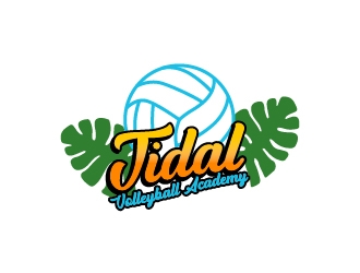 Tidal Volleyball Academy (TVA) logo design by eyeglass
