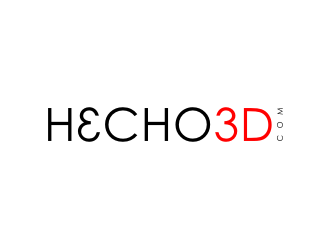 Hecho3D.com logo design by enilno