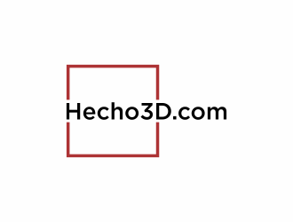 Hecho3D.com logo design by hopee