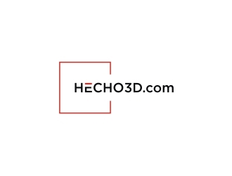 Hecho3D.com logo design by EkoBooM