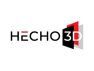Hecho3D.com logo design by akilis13