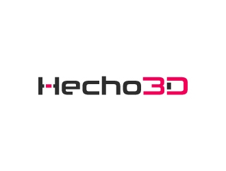 Hecho3D.com logo design by Mad_designs