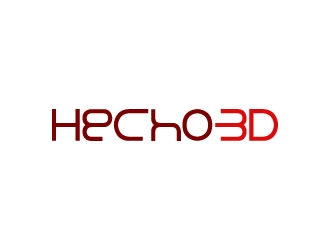 Hecho3D.com logo design by Mad_designs