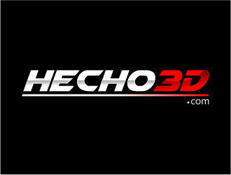 Hecho3D.com logo design by onamel