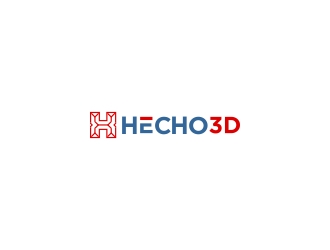 Hecho3D.com logo design by CreativeKiller