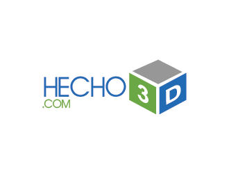Hecho3D.com logo design by czars