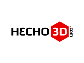 Hecho3D.com logo design by lexipej